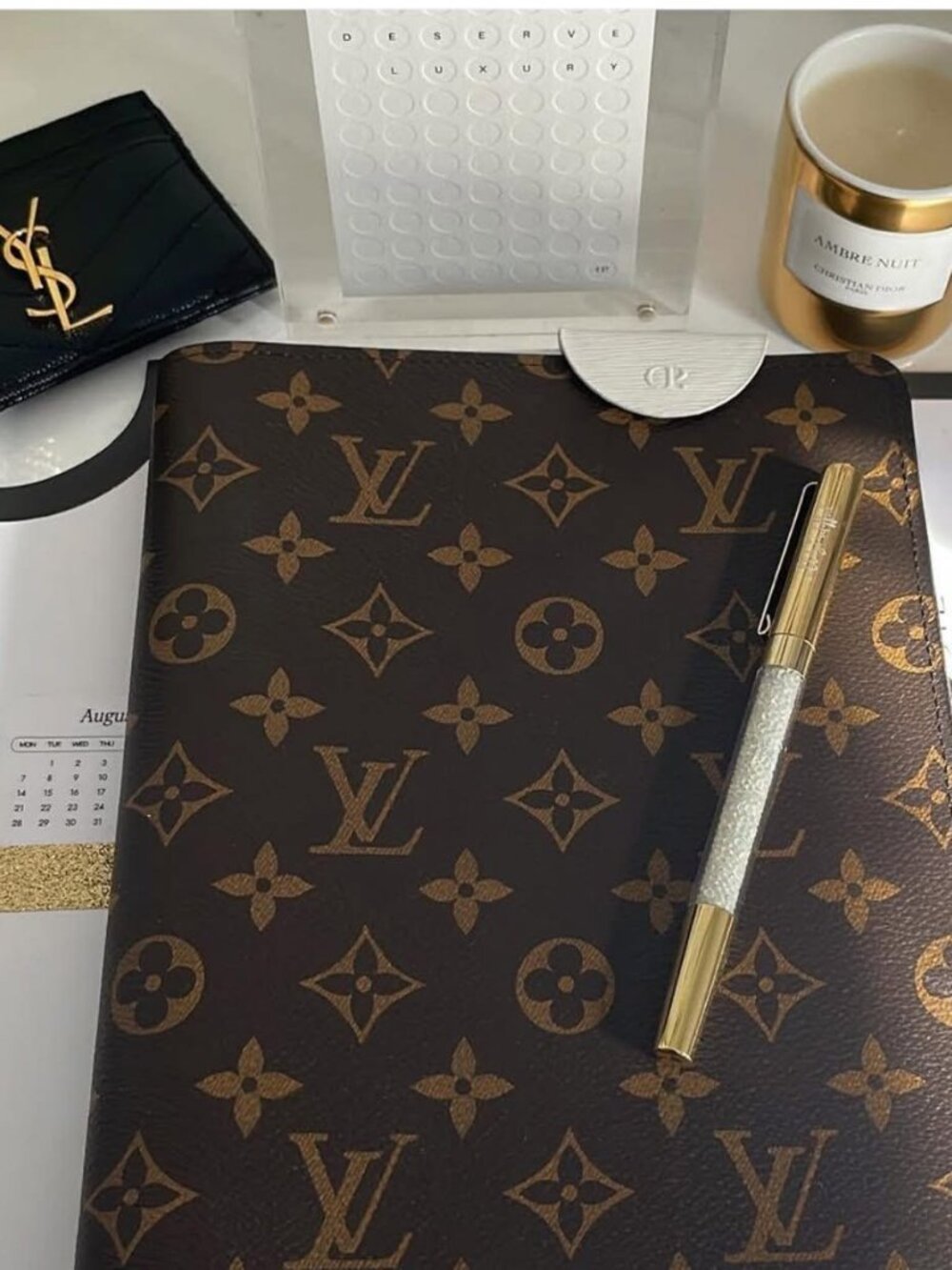 Louis Vuitton desk agenda!